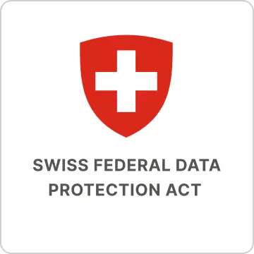 Alignment with Swiss Federal Data
Protection Act (revFADP)